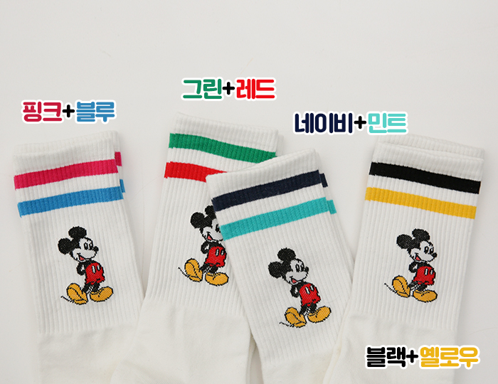 <b>Mickey Doubling Long Socks</b>