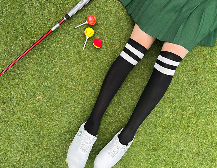 <b>[Golf] Clayon Ringle Knee Socks</b>