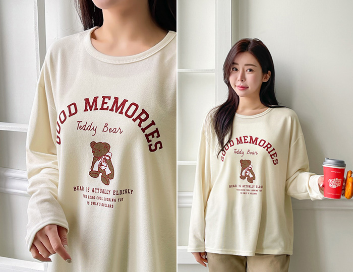 <b>Memory Bear Box Long Sleeve T-Shirt</b>