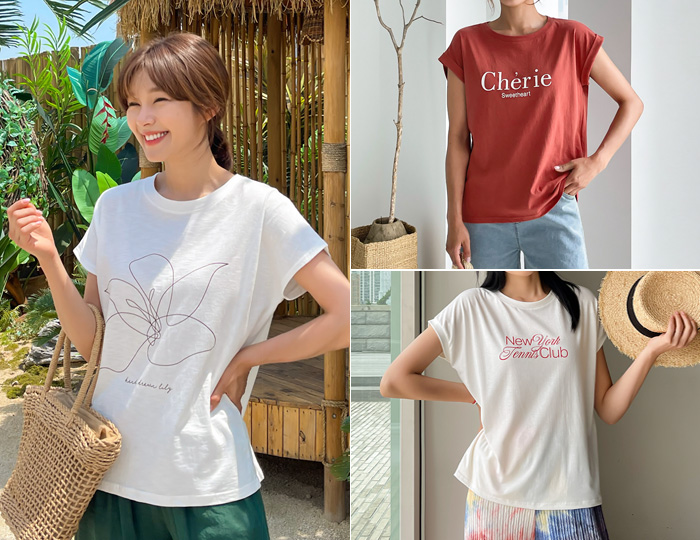 <b>3 types of cap sleeve Tee with 200% collectible value</b>