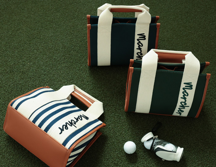 <b>[Golf]Marque Canvas Tote&Shoulder-bag</b>