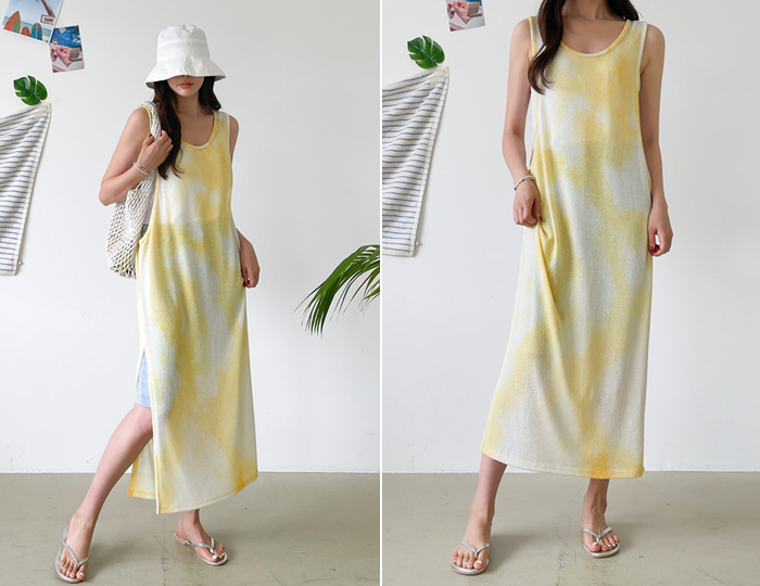 <b>Coverup! Coloring See-through look Maxi One Piece</b>